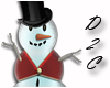 Snowman Sticker