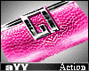 aYY-Money Action HandBag Pink