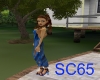 {SC65}Royal Blue dress