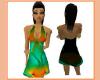 Kiwi Sunrise Dress