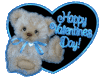 blue heart bear