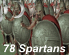 )o( 78 Spartan Warriors
