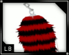 Red/Black Fox Tail