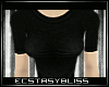 $EB Sweater Dress/ Black