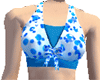 blue swimwear