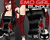 Emo Girl Bundle - red
