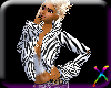 ! Zebra glitter short