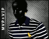 !VIP!*Striped Polo Blue