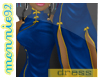 *M Blue Chinese Dress 2