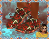 Urban Red Beaded Mocs