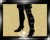Black charm pirate boots