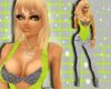 J~LIME SNAKE SKIN FIT