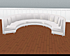 Circle White Couch