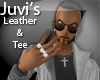 JUVI Leather N Tee Gray