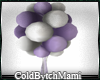Purp&Silv Wedd Ballons