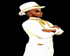 Top Hat White / Gold