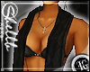 (FG) Long Scarf Blk