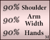 Shoulder Arm Scaler 90%