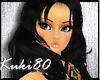 K black hair akane