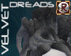 Fantasy Grey Dreadlocks