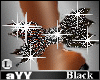 aYY-Calf Dia Bow Black L