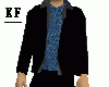 black Blue Gray Jacket