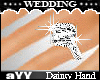 
Fancy Diamond Wedding Ring V1 ( Dainty Hand )
