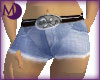 Cowgirl Blue Jean Shorts