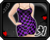 Av~BBW Checkers Purple