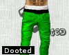 D' Green skinny jeans
