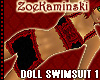 ~ZOE DOLL Swimsuit 1~