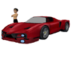 {VIP} Power Red Car