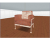 Marble chair with pose