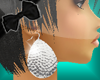 Steelpan silver earrings
