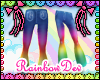 *Rd Rainbow Jeans