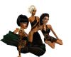 women in black
