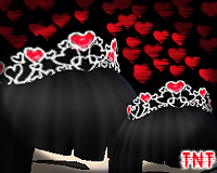 Torch Hearts Tiara