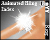 aYY-Anim Bling Index Ring left