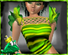 QF^Cute Candy Green Frog