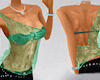!Layered tube top green