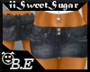 [BE] black jeans mini
