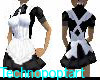 Black Pleated Maid
