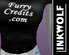 Furry Credits Tee (F)