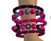 Bead Bracelet ~Magenta