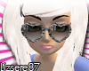 Heart Zebra Glasses
