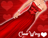 Simply Classic Red Gown