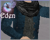 EDEN Denim & Scarf Blue