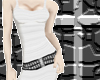 +Rocker Dress-White