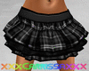 ! BW Pleated Skirt
