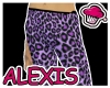 Wild Purple Leggins